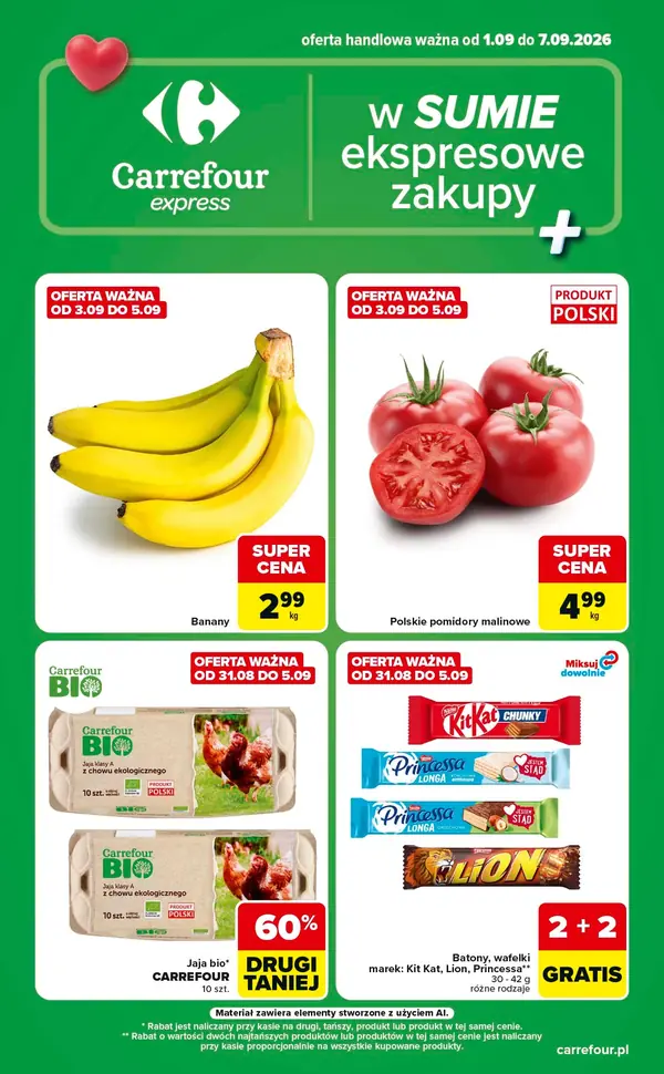 Strona 1 gazetki Carrefour