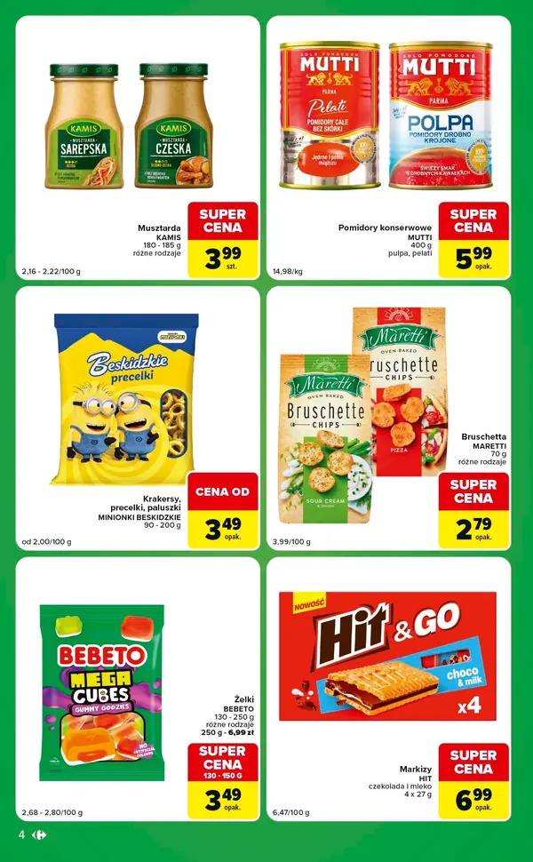 Strona 4 gazetki Carrefour