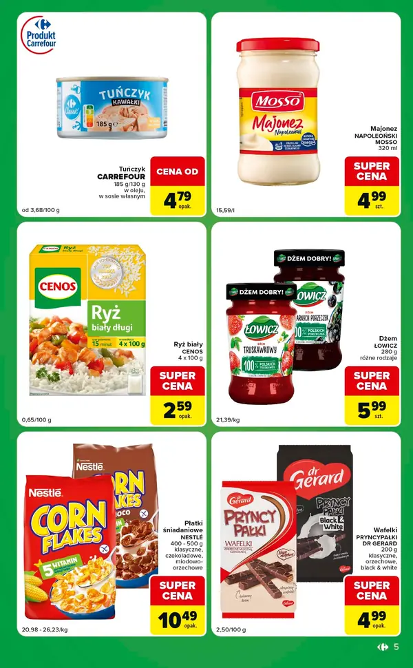 Strona 5 gazetki Carrefour