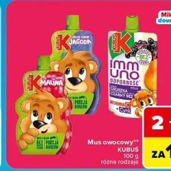 Mus owocowy KUBUS