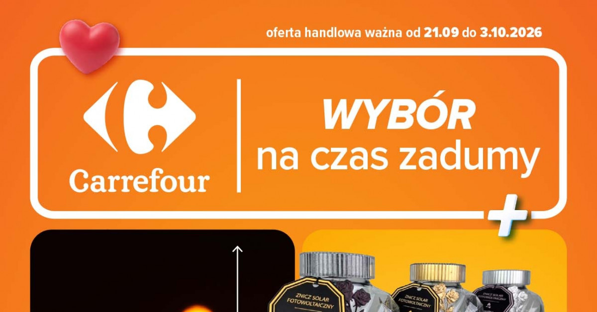 Hit dla oszczędnych: solarny znicz TUBA w Carrefour aż 20 zł taniej — czy to najlepszy zakup na Wszystkich Świętych?