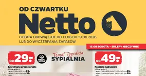Nowa gazetka Netto 13.08–19.08: Odkryj hity tygodnia — wszystko, co warto kupić teraz!