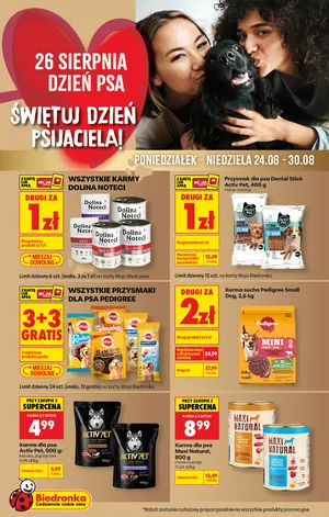 Dzień psa - oferta od 24.08