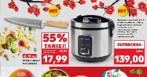 Supergadżet do kuchni: ryżowar i parowar 2 w 1 za 139 zł — przepis na błyskawiczny obiad!