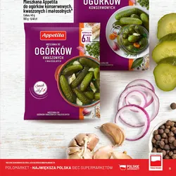Mieszanka Appetita do ogórków konserwowych, kwaszonych i małosolnych