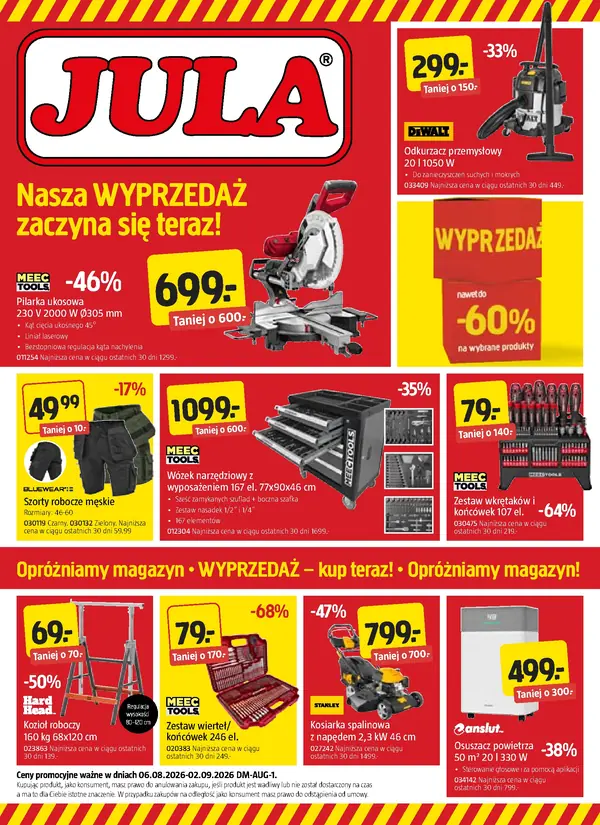 Strona 1 gazetki Jula