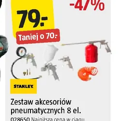 Zestaw akcesoriów pneumatycznych 8 el.