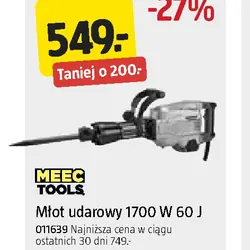 Młot udarowy 1700 W 60 J