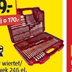 Zestaw wierteł/końcówek