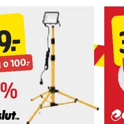 Lampa robocza LED ze statywem 4750 lm 50 W IP65