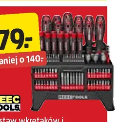 Zestaw wkrętaków i końcówek 107 el.