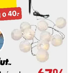 Solarny łańcuch świetlny LED 1,8 m