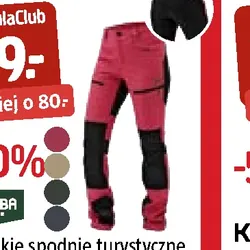 Damskie spodnie turystyczne