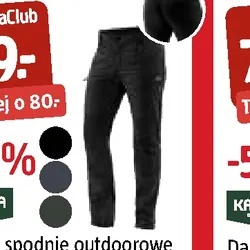 Męskie spodnie outdoorowe