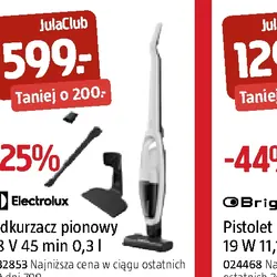 Odkurzacz pionowy 18 V 45 min 0,3 l