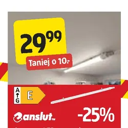 Oprawa LED 2400 lm 20 W 116,5 cm IP65