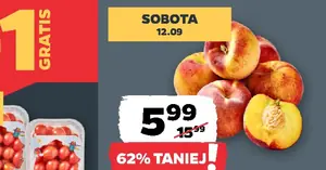 Brzoskwinie po 5,99 zł! Hit sezonu w Netto — idealne do deserów i przetworów