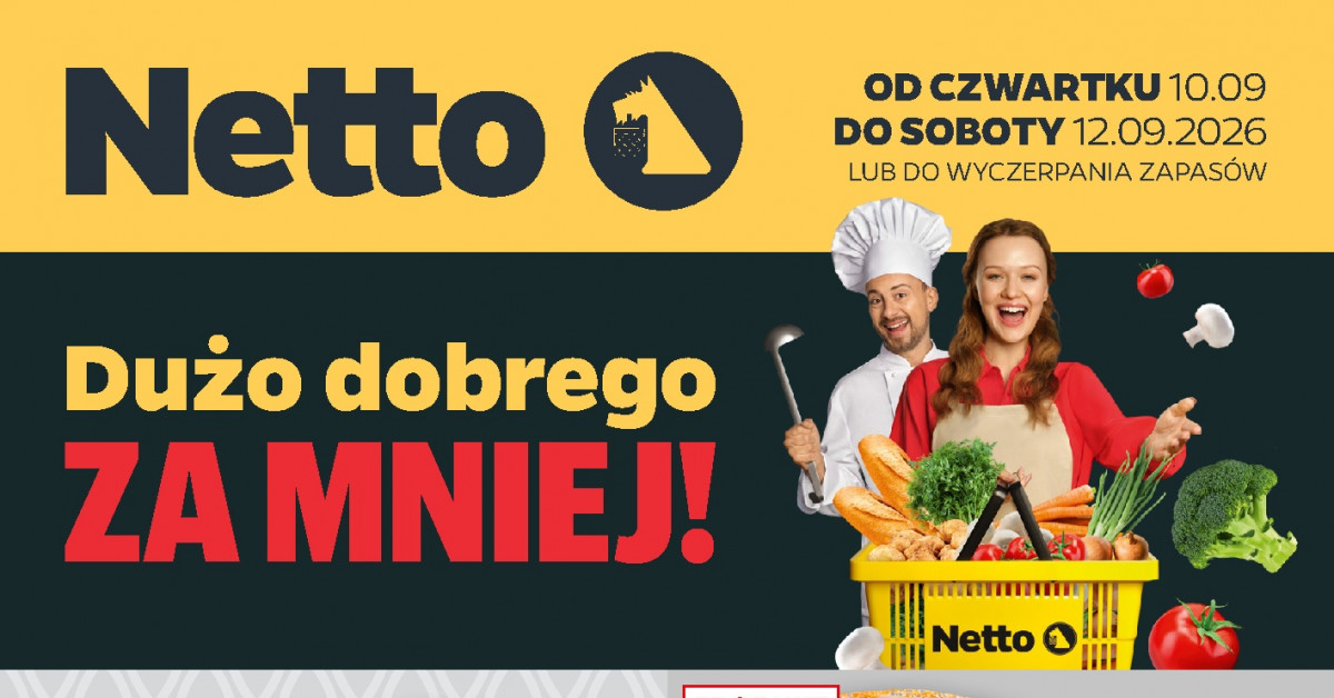 Ziemniaki za 4,99 zł? Taka promocja w Netto nie zdarza się codziennie!