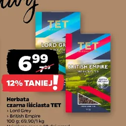 Herbata czarna liściasta TET
