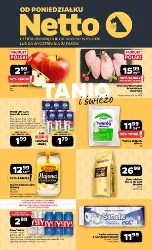 Netto Gazetka T38A Food 2026