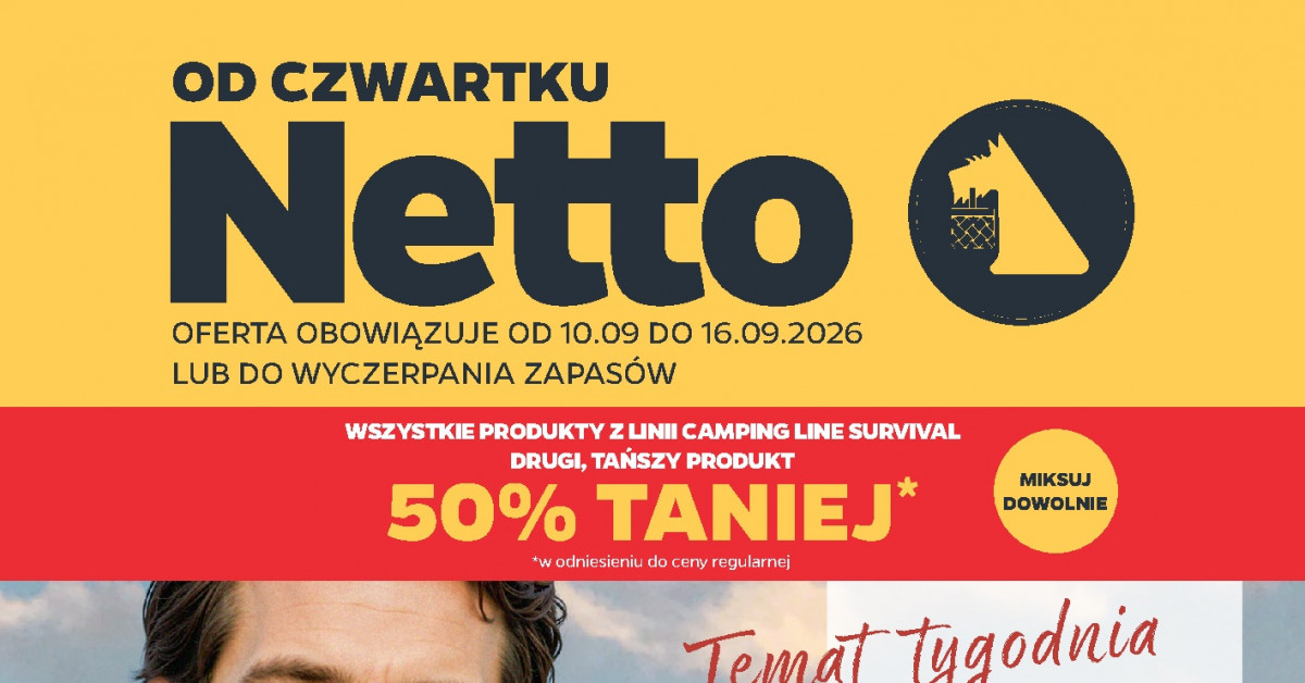 Nowa gazetka Netto 10.09–16.09: Największe hity tygodnia, które musisz zobaczyć!