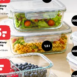 Pojemnik szklany z hermetyczną pokrywą 1,5l