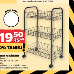 Regał na kółkach