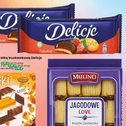 Biszkopty z galaretką truskawkową Delicje