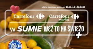 Najlepsze promocje z gazetki Carrefour: arbuz za 1,99 zł, filety tilapii za 1,59 zł i więcej