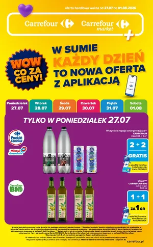 Gazetka Carrefour, Market WOW co za ceny!