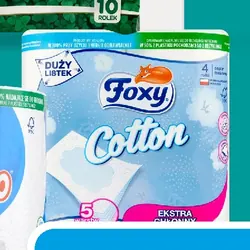 Papier toaletowy Foxy Cotton