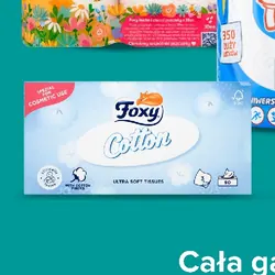 Chusteczki higieniczne Foxy Cotton