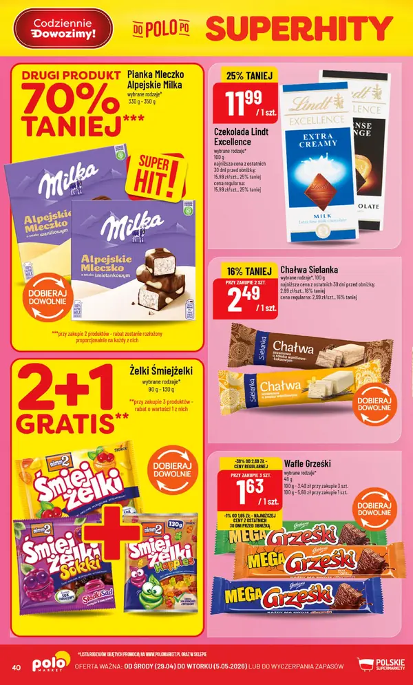 Strona 40 gazetki POLOmarket
