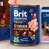 Mokra Karma dla psa Premium By Nature indyk z wątróbką, 6 x 800 g