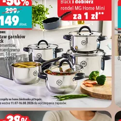 Zestaw garnków Black