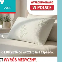 Poduszka ortopedyczna Bamboo