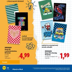BENIAMIN Zeszyt A5 z licencją, 16 kartek