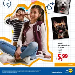 HERLITZ Zeszyt Animals A5, 60 kartek