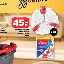 Wkład do mopa obrotowego Vileda Turbo 2w1