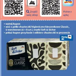 Chusteczki higieniczne kieszonkowe Classic