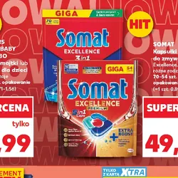 Somat Kapsułki do zmywarki Excellence
