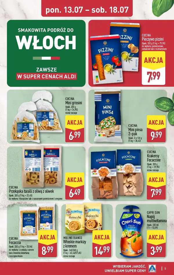 Strona 5 gazetki Aldi