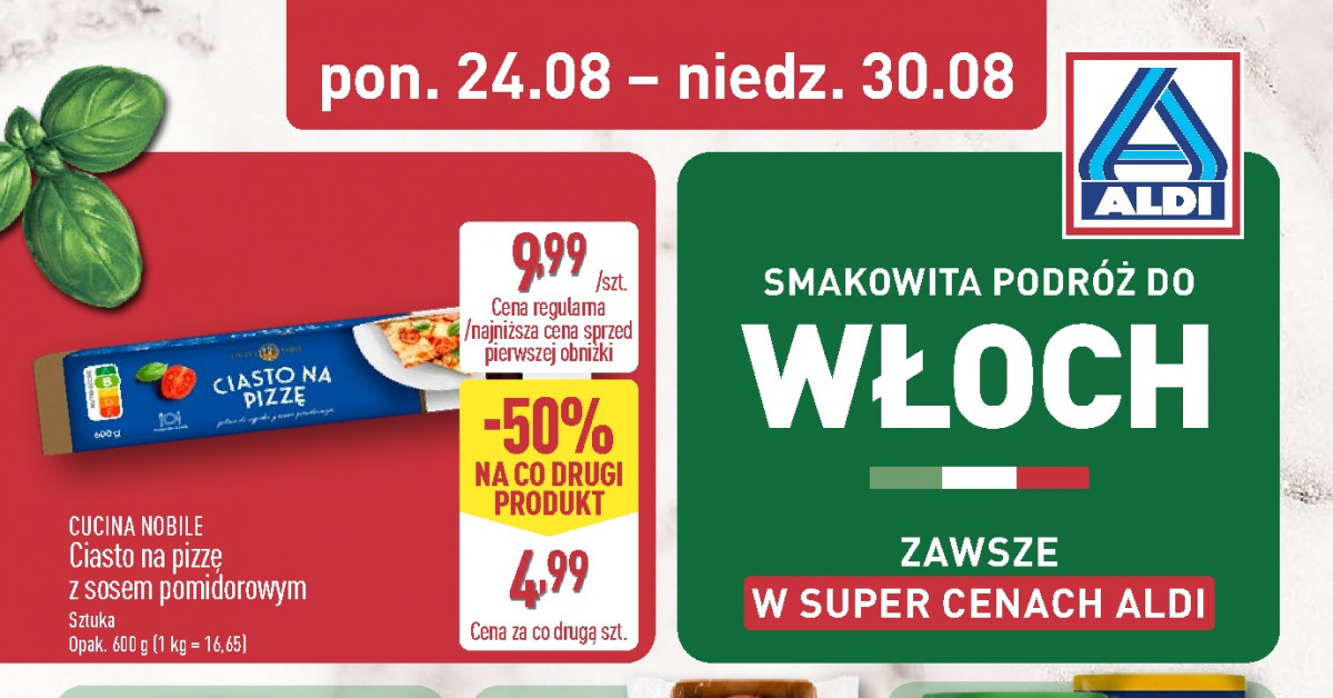 Nowa gazetka Aldi (24.08–30.08): 7 hitów, które MUSISZ zobaczyć przed zakupami!
