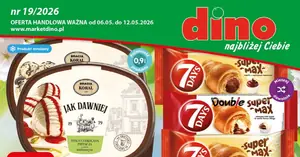 Gazetka Dino 06.05–12.05: 10 hitów, które MUSISZ kupić w tym tygodniu!