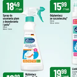 Spray do usuwania plam z dezodorantu i potu