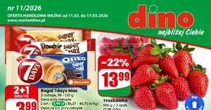 Promocja sezonu: świeże truskawki w Dino prawie 4 zł taniej — pośpiesz się!