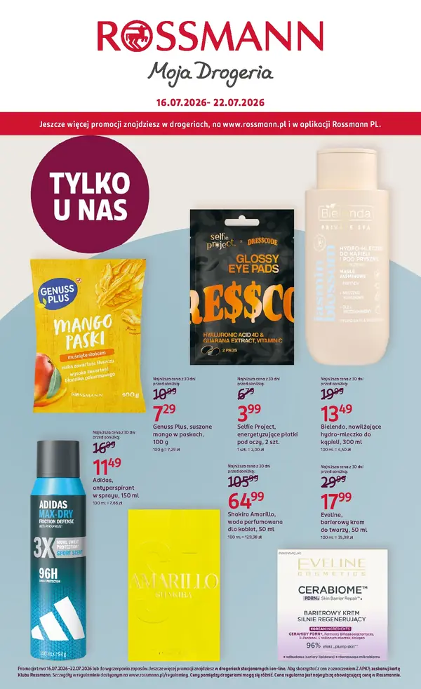 Strona 1 gazetki Rossmann