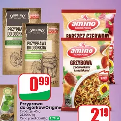 Zupa nudle Amino