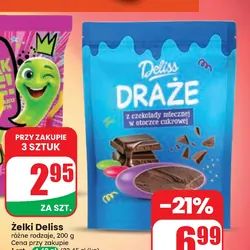 Draże z czekolady mlecznej Deliss
