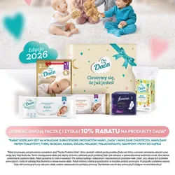 10% rabatu na produkty Dada